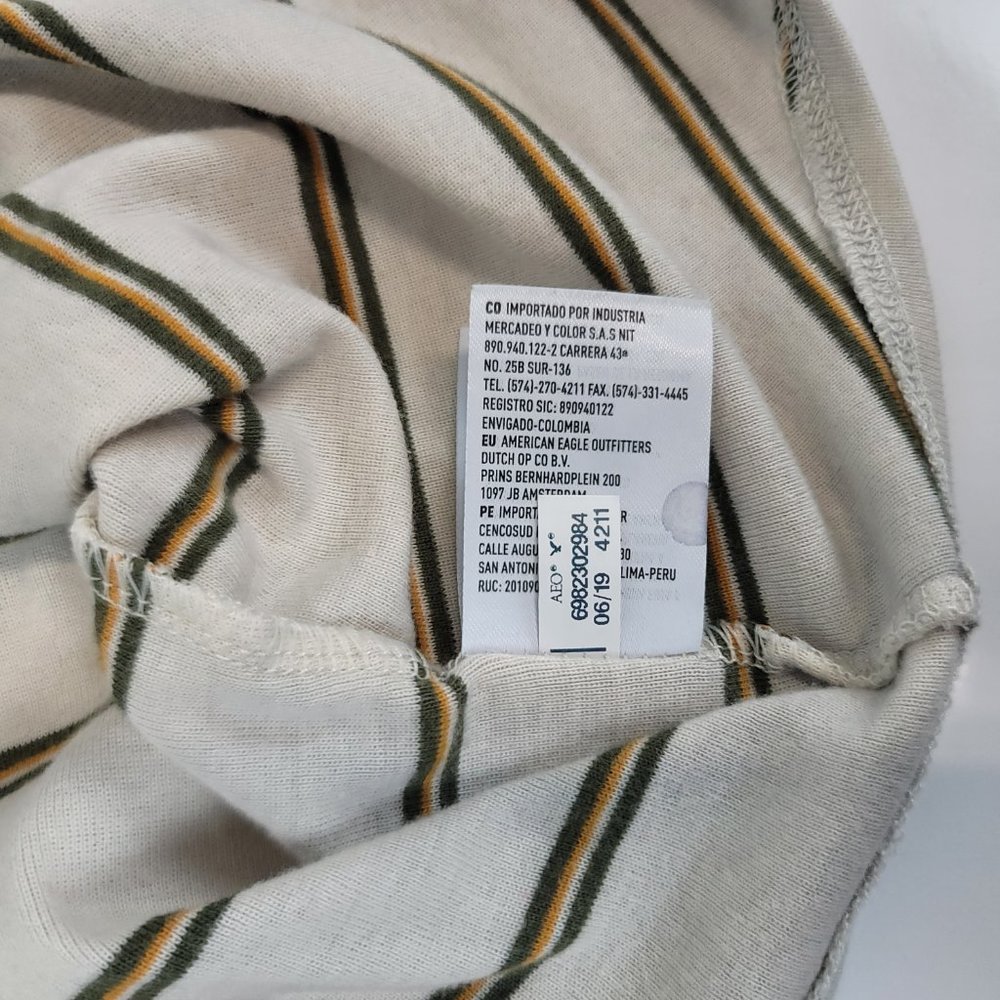 American Eagle Striped Tank Top w/ Tie at Front XS - Picture 8 of 8